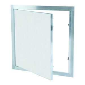 WB DWAL 411 Series Touch Latch Drywall Access Panels with Fixed Hinges