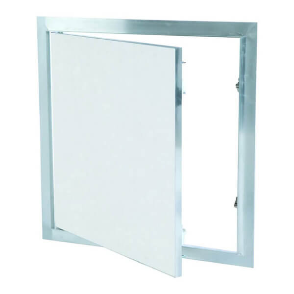 WB DWAL 411 Series Touch Latch Drywall Access Panel with Fixed Hinges