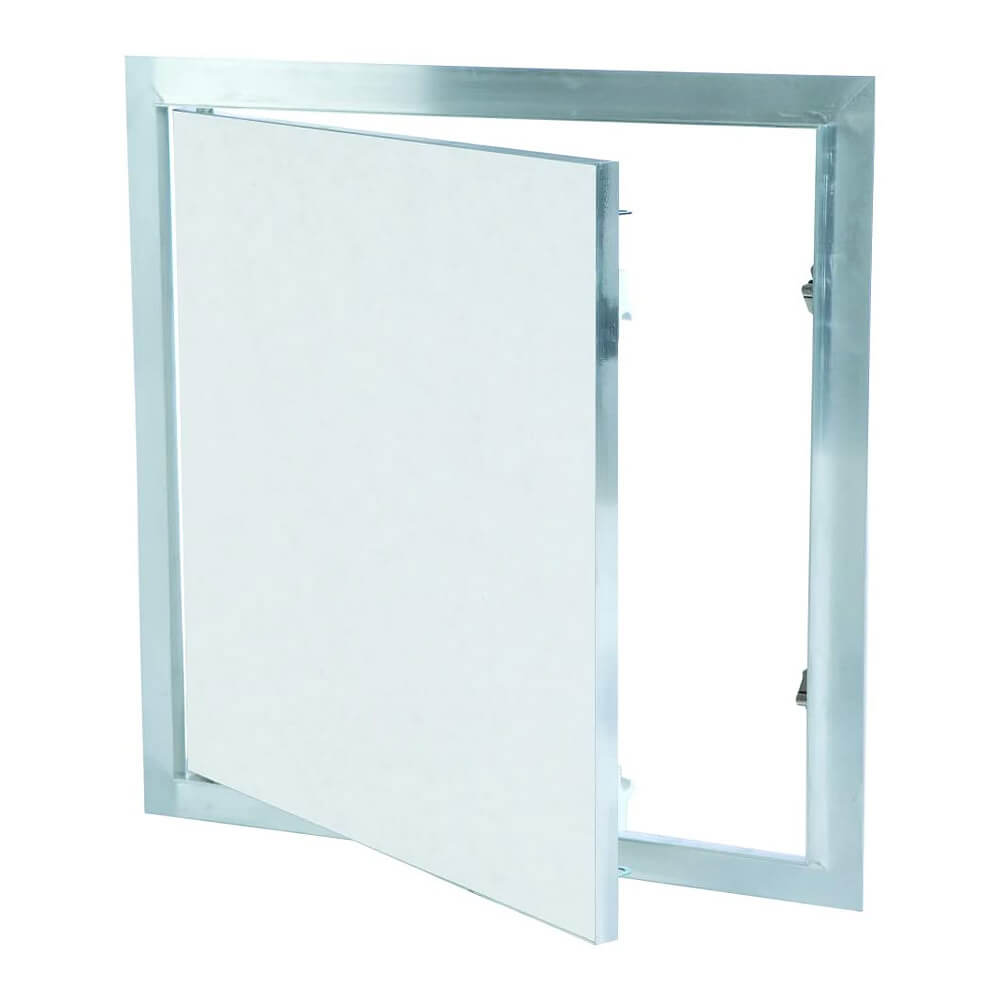 thumbnail interactive-video image 1 of EUROPLAST Easy-Snap White Plastic Access Door – 6x6 Wall/Ceiling Panel With Touch Latch (Made In Latvia) 1 of 2