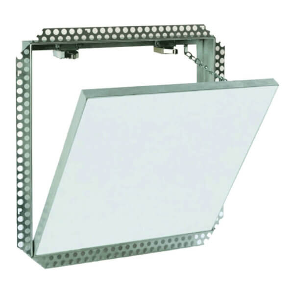 WB DWAL 415 Series Touch Latch Touch Latch Drywall Access Panel with Tape-in Flange