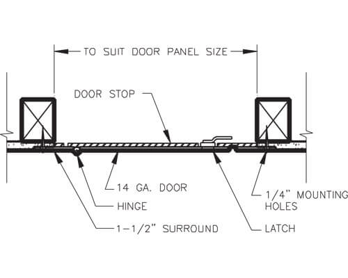 Wb Smp 120 Series Access Door Sizes