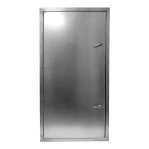 WB WIN 1700 Series Walk-In Insulated Duct Door with Gasket & Handle