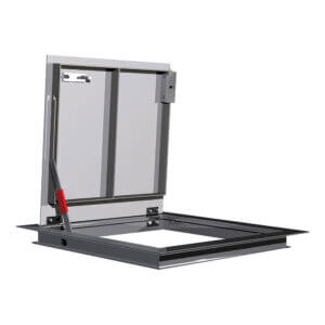 WB APS 8100 Series Flush Aluminum Diamond Plate Floor Hatches