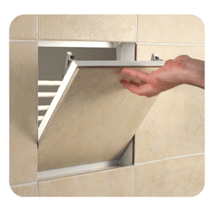 Williams Brothers - WB DWAL 414 Series Touch Latch Recessed Access Panel for Tile