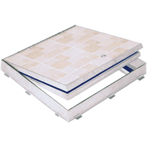 Williams Brothers - WB FD-P 8550 Series Recessed Fire-Rated Aluminum Floor Hatches for Concrete or Tile