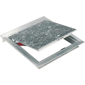 Williams Brothers - WB R-APS 8150 Series Recessed Aluminum Floor Hatches for Vinyl Tile or Carpet