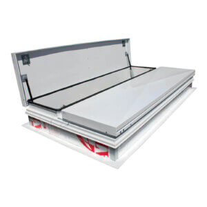 WB SVG-DL Series Galvanized Steel Double Leaf Automatic Smoke Vents
