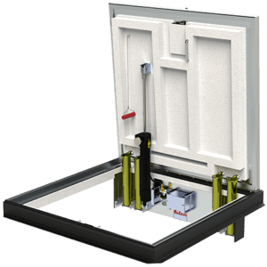 Williams Brothers - WB Type FR & FRLC Series Fire-Rated Floor Hatch / Door