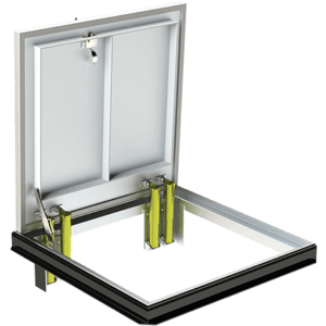 Williams Brothers - WB BILCO TYPE TER & TRD Series Recessed Aluminum Floor Hatch | Door (Architectural Flooring)