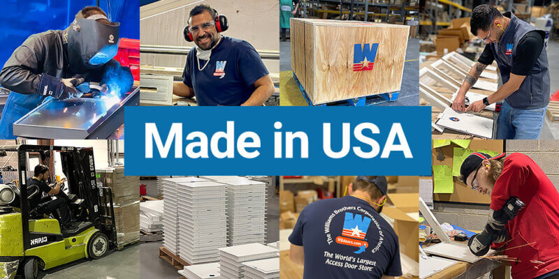 Access Doors, Panels & Hatches Proudly Made in Virginia, USA