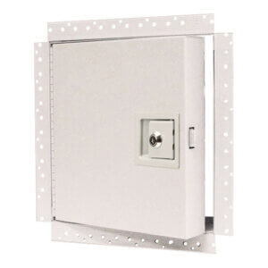 WB FRU-DW 820 Ultra Series Fire-Rated Access Doors with Drywall Flange and Key Lock