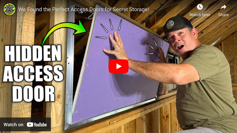 Williams Brothers Access Doors Featured on Stud Pack’s YouTube Channel!