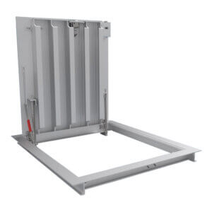 WB H-APS 8100 Series H-20 Loading Aluminum Diamond Plate Floor Hatches