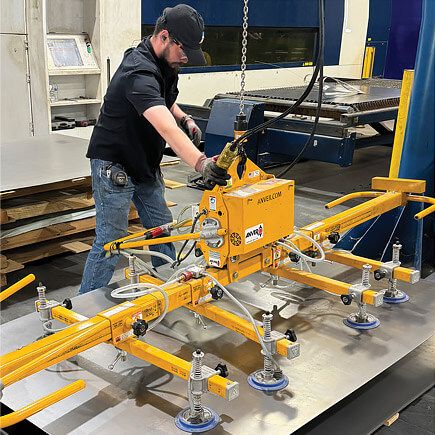 Vacuum Lifters Improve Production Efficiency