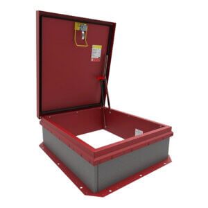 WB RH-HUR Series Hurricane Rated Steel or Aluminum Roof Hatches