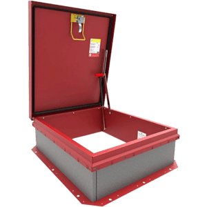Williams Brothers - WB RH-HUR Series Hurricane Rated Aluminum or Steel Roof Hatches