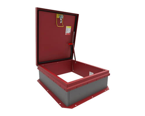 WB RH-HUR Series Hurricane Rated Roof Hatches